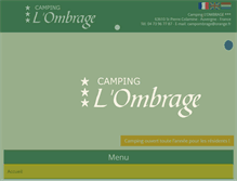 Tablet Screenshot of campombrage.com